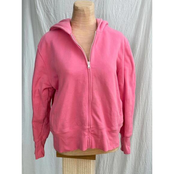 Dkny Tops - 🆕LISTING🆕 DKNY bright pink thick cotton hoodie